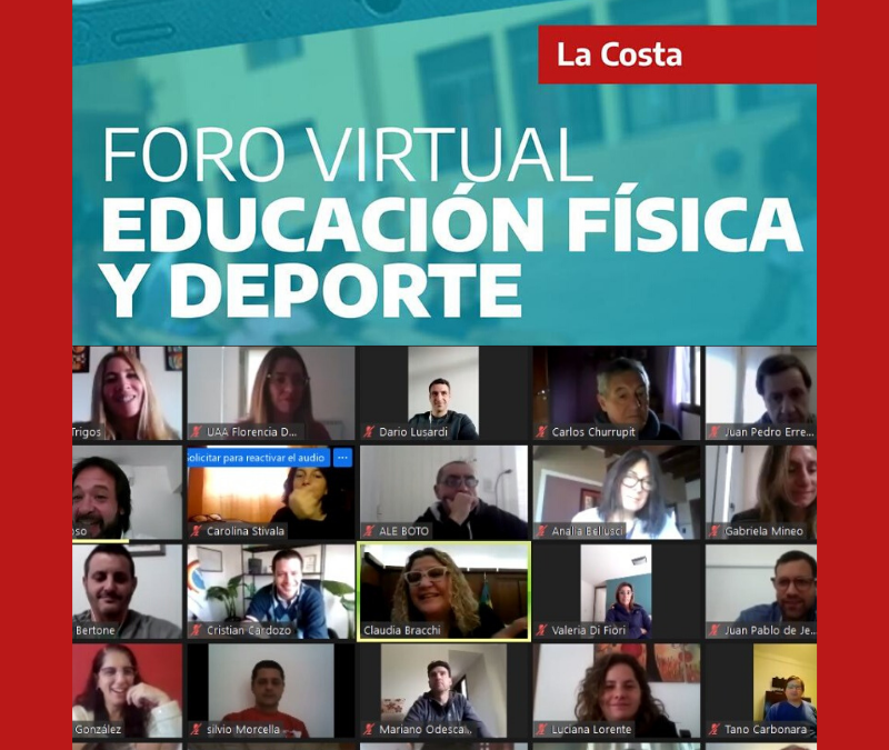 • FINALIZÓ EL FORO VIRTUAL DE EDUCACIÓN FÍSICA Y DEPORTE