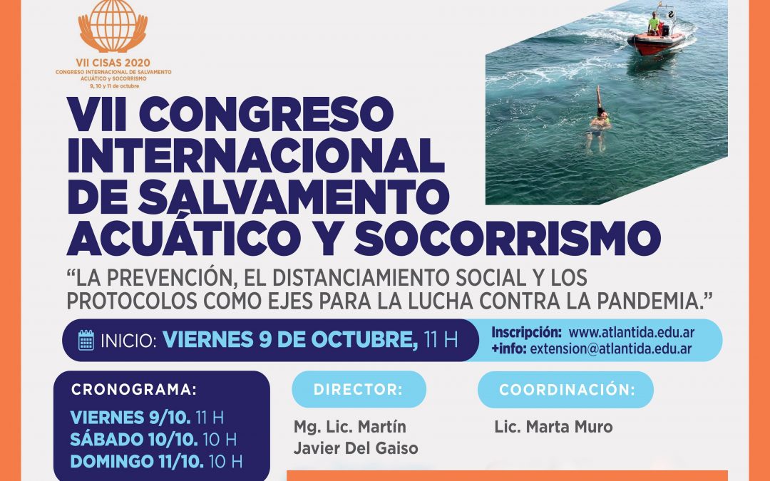 • COMENZÓ EL VII CONGRESO INTERNACIONAL DE SALVAMENTO ACUÁTICO Y SOCORRISMO 