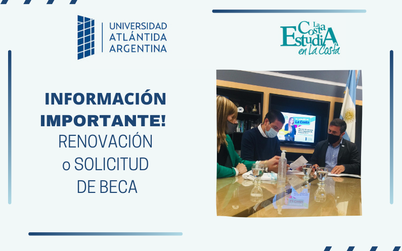 • Ya se encuentra disponible la posibilidad de gestionar la RENOVACIÓN o SOLICITUD del subsidio Municipal para las diferentes carreras que ofrece la Universidad.