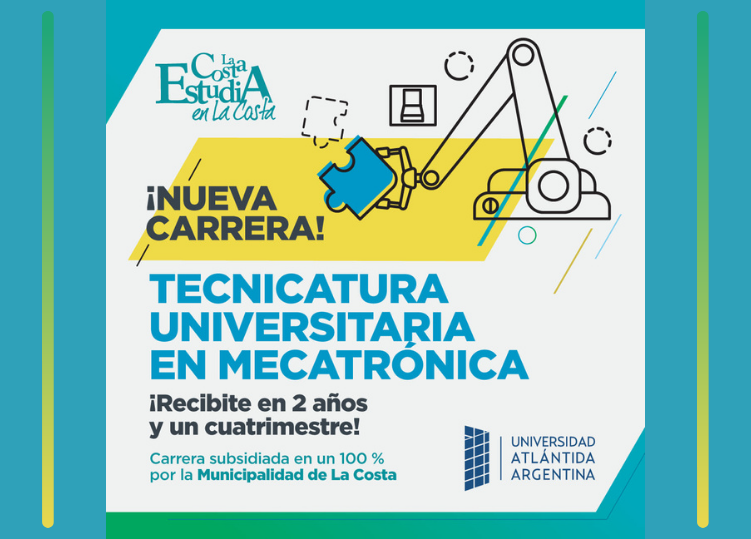 • ¡NUEVA CARRERA! Tecnicatura Universitaria en Mecatrónica