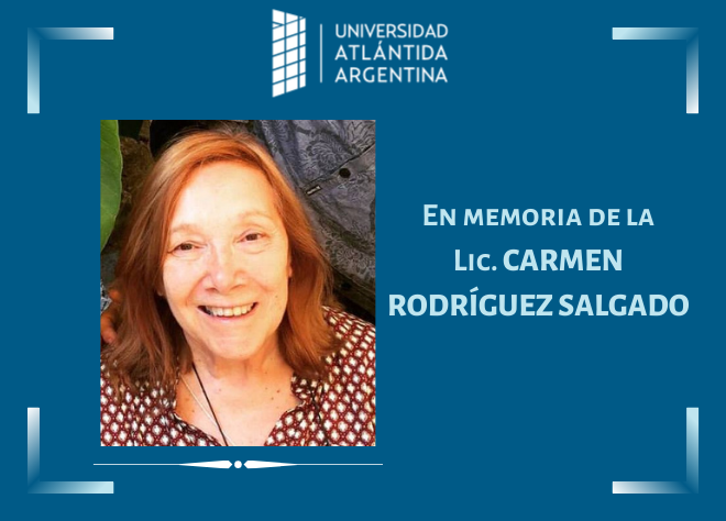 • La Facultad de Psicología de la Atlántida despide a la Lic. Carmen Rodríguez Salgado